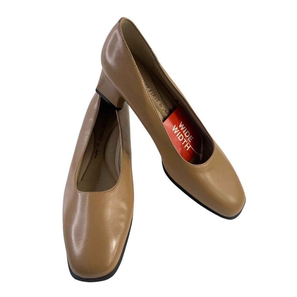 FanFares Women's Tan Casual Low Heels